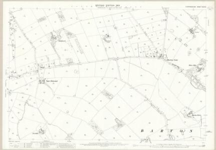 Staffordshire XLVII.5 (includes: Barton Under Needwood; Dunstall; Wychnor; Yoxall) - 25 Inch Map