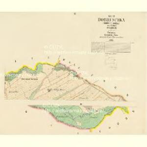 Dobruschka (Dobrusska) - c1200-1-002 - Kaiserpflichtexemplar der Landkarten des stabilen Katasters