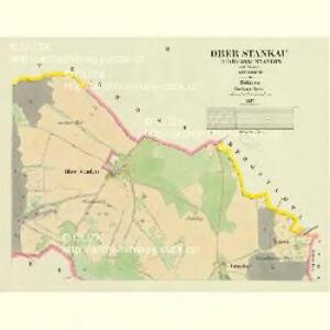 Ober Stankau (Horegssj Stankow) - c2155-1-002 - Kaiserpflichtexemplar der Landkarten des stabilen Katasters