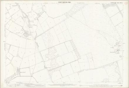 Cumberland XXXIX.3 (includes: Hesket) - 25 Inch Map