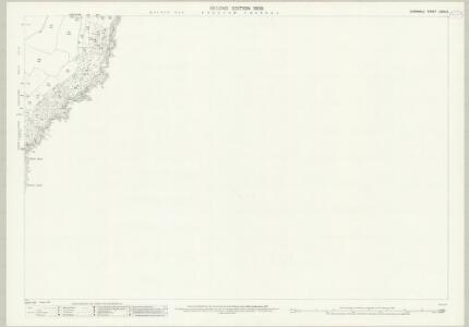 Cornwall LXXIX.2 (includes: Paul) - 25 Inch Map