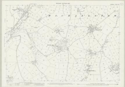 Cornwall XX.6 (includes: Michaelstow; St Breward; St Teath; St Tudy) - 25 Inch Map