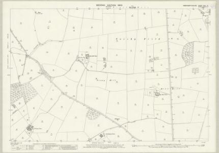 Northamptonshire XXIII.10 (includes: Clipston; Naseby; Sulby) - 25 Inch Map