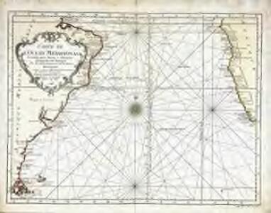 Carte de l'ocean meridional