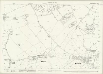 Hampshire and Isle of Wight XXXIV.12 (includes: Bentworth; Medstead; Old Alresford; Wield) - 25 Inch Map