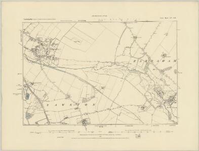 Cambridgeshire LIV.NW - OS Six-Inch Map