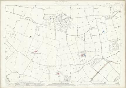 Yorkshire XXV.12 (includes: Barton; Croft On Tees; Newton Morrell) - 25 Inch Map
