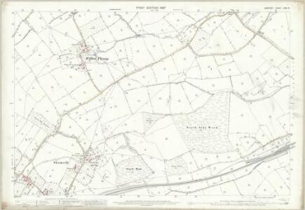 Somerset LXXV.15 (includes: Abbas Combe; Charlton Horethorne; Horsington) - 25 Inch Map