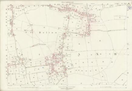Lincolnshire XVII.15 (includes: Belton) - 25 Inch Map