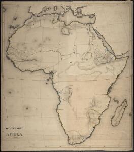 Wandcharte von Afrika