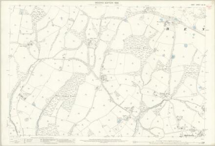 Kent LXX.16 (includes: Benenden) - 25 Inch Map