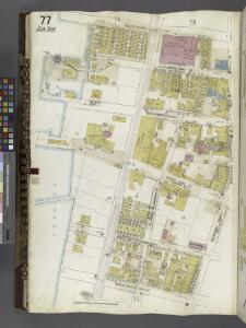 Queens V. 8, Plate No. 77 [Map bounded by Beach 100th St., Rockaway Beach Blvd., Beach 105th St., Jamaica Bay]