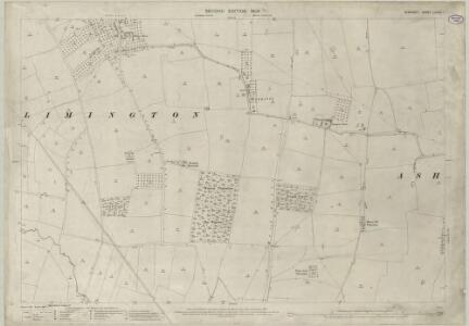 Somerset LXXXIII.1 (includes: Chilthorne Domer; Chilton Cantelo; Limington) - 25 Inch Map