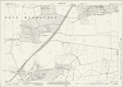 Berkshire XV.15 (includes: Blewbury; East Hagbourne; Upton; West Hagbourne) - 25 Inch Map
