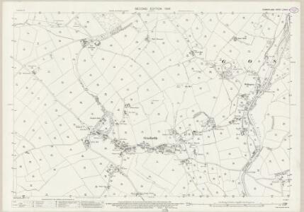 Cumberland LXXVIII.6 (includes: Gosforth) - 25 Inch Map