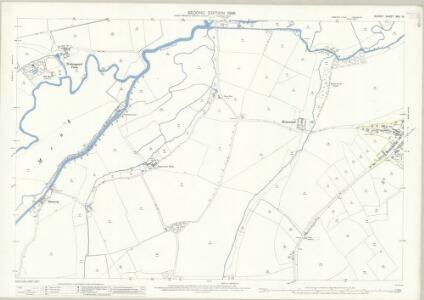 Surrey XVII.14 (includes: Ripley; Send; Woking) - 25 Inch Map