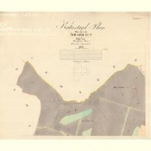 Kraderup - m1184-1-001 - Kaiserpflichtexemplar der Landkarten des stabilen Katasters