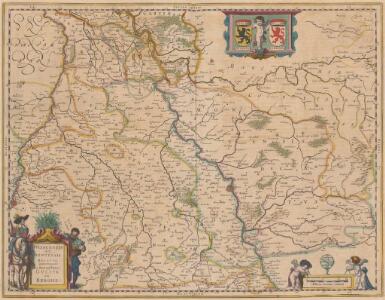 Iuliacensis Et Montensis Ducatus. De Hertoghdomen Gulick en Berghe. [Karte], in: Novus Atlas, das ist, Weltbeschreibung, Bd. 1, S. 279.