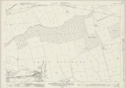 Durham XXI.1 (includes: Hetton; Houghton Le Spring; Seaton With Slingley; Warden Law) - 25 Inch Map