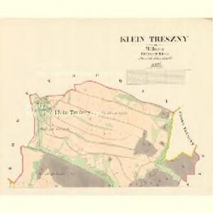 Klein Treszny - m1698-1-001 - Kaiserpflichtexemplar der Landkarten des stabilen Katasters