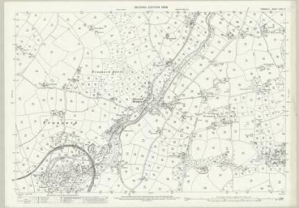 Cornwall LXXVI.2 (includes: Sithney; Wendron) - 25 Inch Map