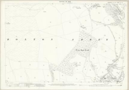 Yorkshire CLI.16 (includes: Bolton Abbey; Hazlewood With Storiths) - 25 Inch Map