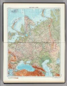 13-14.  Soviet Union in Europe.  The World Atlas.