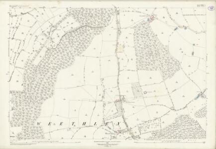 Worcestershire XXXV.4 (includes: Abbots Morton; Arrow; Inkberrow; Weethley) - 25 Inch Map