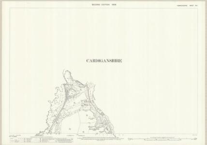 Pembrokeshire III.9 (includes: Cardigan; Cilgerran; Llangoedmor) - 25 Inch Map