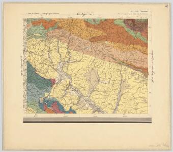 44) XIII.N.E. ''Navarre'', uit: Carte géologique de France