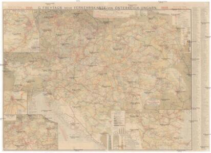 G. Freytag's neue Verkehrskarte von Österreich-Ungarn