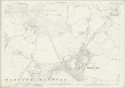Hampshire and Isle of Wight XII.9 (includes: Hartley Wintney; Mattingley) - 25 Inch Map