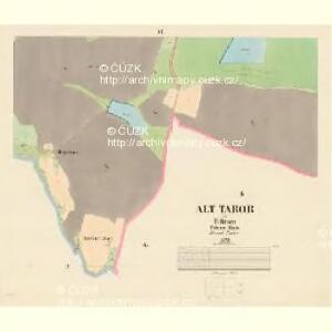Alt Tabor - c6859-1-005 - Kaiserpflichtexemplar der Landkarten des stabilen Katasters