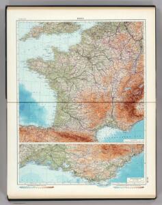 64-65.  France.  The World Atlas.