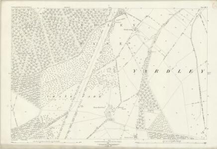 Northamptonshire LIII.5 (includes: Denton; Yardley Hastings) - 25 Inch Map