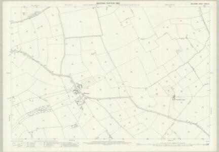 Wiltshire XXXIX.13 (includes: Bratton; Edington; Heywood; Steeple Ashton; West Ashton) - 25 Inch Map