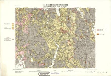 Geologisk kart 31a: Den Geologiske Undersøgelse,  Rektangel 15A Eidsberg