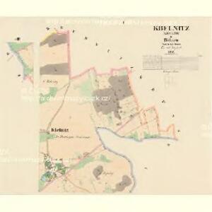 Kbelnitz (Kbelnic) - c3082-1-002 - Kaiserpflichtexemplar der Landkarten des stabilen Katasters