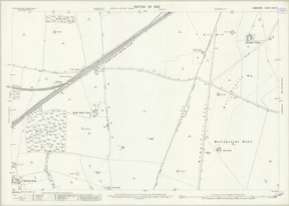Hampshire and Isle of Wight XVIII.10 (includes: Basingstoke; Wootton St Lawrence) - 25 Inch Map