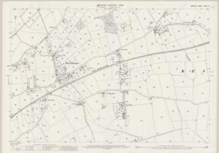 Norfolk LXXXV.12 (includes: Attleborough; Besthorpe) - 25 Inch Map