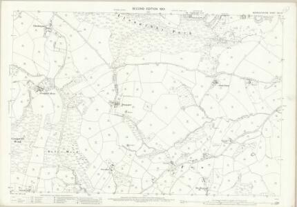 Monmouthshire XXIV.10 (includes: Llangybi Fawr) - 25 Inch Map