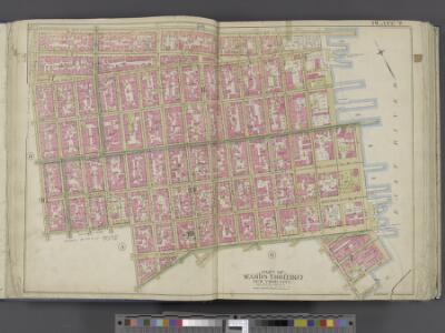Manhattan, Double Page Plate No. 7 [Map bounded by E. 3rd St., East River, Grand St., Essex St.]