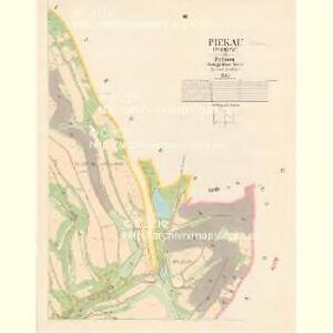 Piekau (Piekow) - c5752-1-003 - Kaiserpflichtexemplar der Landkarten des stabilen Katasters