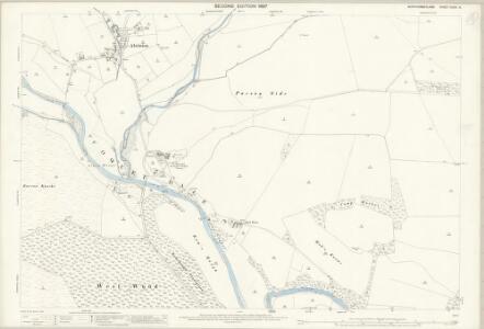 Northumberland (Old Series) XXXVI.14 (includes: Alwinton; Barrow; Biddlestone; Clennel; Harbottle; Peels) - 25 Inch Map