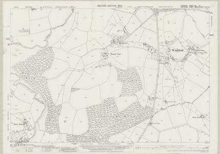 Somerset XXI.12 (includes: Norton St Philip; Southwick; Tellisford; Wingfield) - 25 Inch Map