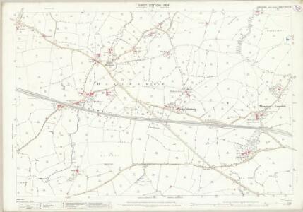 Yorkshire XCV.16 (includes: Burton In Lonsdale; Thornton In Lonsdale) - 25 Inch Map