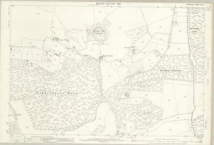 Hampshire and Isle of Wight LVII.9 (includes: Chilworth; Nursling and Rownhams; Romsey Extra) - 25 Inch Map