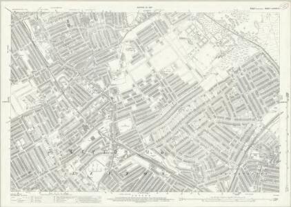 Essex (New Series 1913-) n LXXVIII.9 (includes: Leyton; Walthamstow) - 25 Inch Map