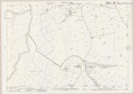 Cheshire LIX.12 (includes: Church Shocklach; Cuddington; Is Y Coed; Shocklach Oviatt; Worthenbury) - 25 Inch Map