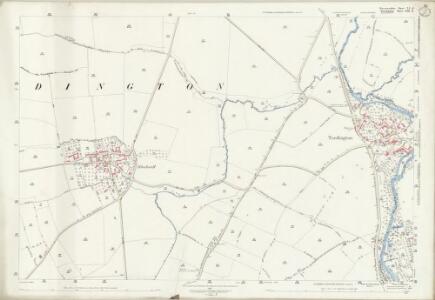 Worcestershire LI.4 (includes: Halford; Honington; Tredington) - 25 Inch Map